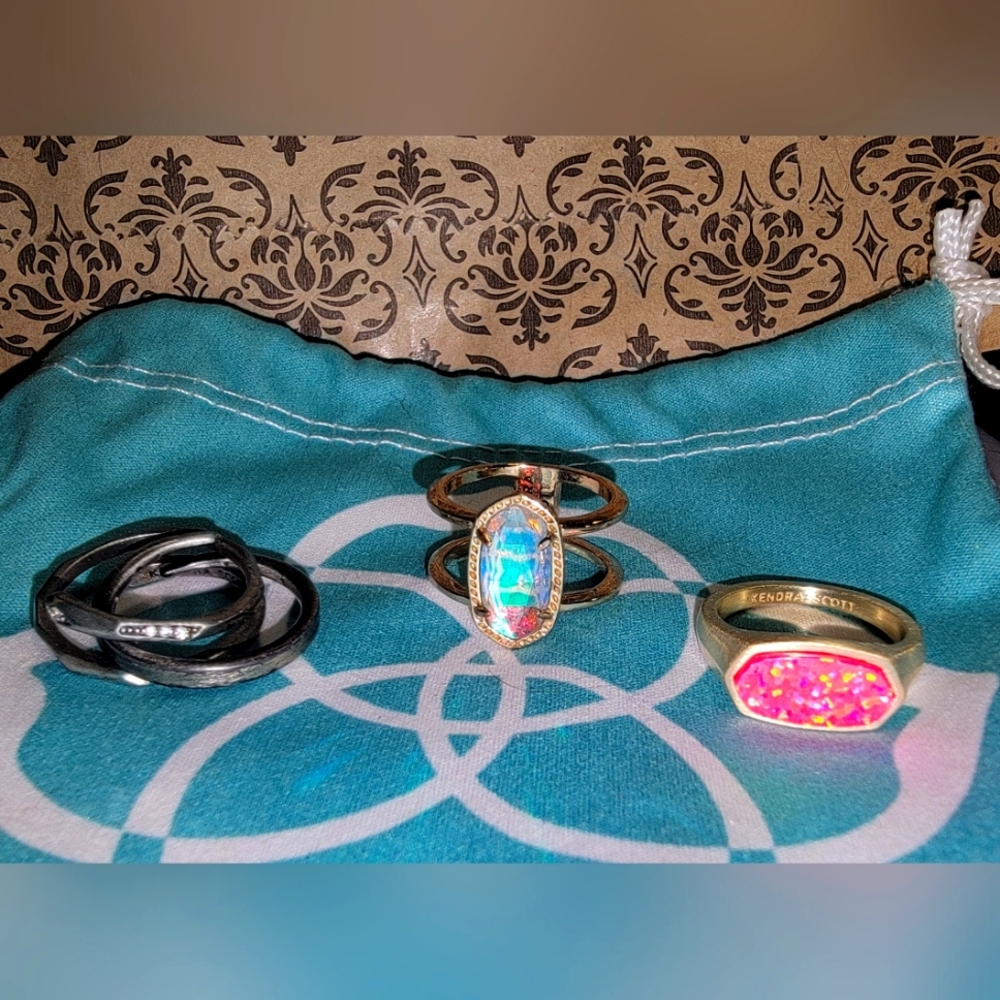 Kendra Scott Rings -size 8